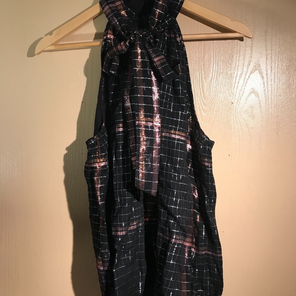 Apiece Apart Plaid Halter Top
